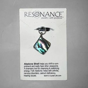 Small Abalone Shell Pendant